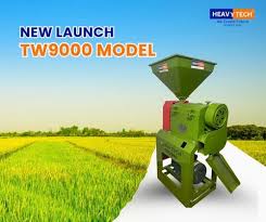 TW9000 Model Paddy Rice Mill Machine